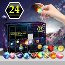 Astromas - Adventskalender med planetvedhæng