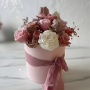Mors Dags Gave - Blomsterbuket i nuancer af pink