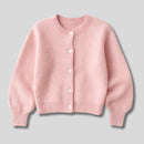 Sorella - Dame oversized cardigan med knapper og lange ærmer