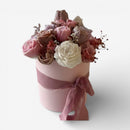 Mors Dags Gave - Blomsterbuket i nuancer af pink