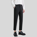 Mason – Herre slim fit fritidsbukser med knaplukning