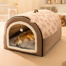 PetRest – Lukket kæledyrsseng med blød hynde og et roligt tilflugtssted