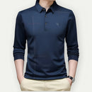 Liam - Klassisk langærmet polo med moderne elegance
