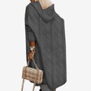 Dame Kabelstrik Hooded Cardigan