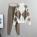 CozyChic - Ounge-ensemble til kvinder med sweater + lange