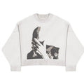 Anna langærmet sweater med rund hals