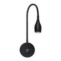GlowForm - Trådløs væglampe med USB-port og justerbart