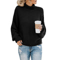 ChicCozy - Rullekrave sweater med høj hals
