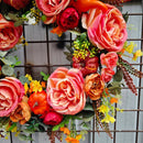 PetalGrace - Unik kunstig blomsterkrans til udendørs