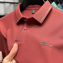 Jacob – Kortærmet polo med knapkrave og print