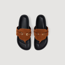 Dame Sandaler med Spænder og Tyk Sål