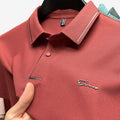 Jacob – Kortærmet polo med knapkrave og print
