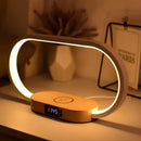GlowPort - Trådløs opladningsdock med urvisning og