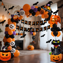 Halloween Ballon Sæt med Græskar Motiver