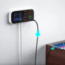 PlugTray - Kompakt multi-USB-opladerhub med 6 porte og