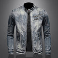 FusionFlex - Denimjakke til mænd med vintage look & moderne