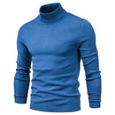David – Slim fit sweater med rullehals og lange ærmer