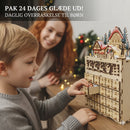 WoodlandReindeer- Adventskalender i træ med rensdyrmotiv