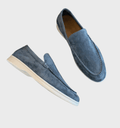 Adrian - Herre loafers Adrian i ruskind