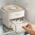 Isterningbakke med dispenser + takeaway-skuffe