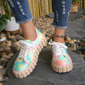 Chloe - Slip-on sneakers med chunky sål og markant