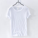 Elijah - BHerre t-shirt med rund hals i blød soft-touch
