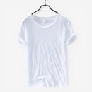 William – T-shirt med Rund Hals Kort Ærme og Løs Pasform