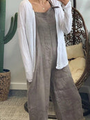 Rhonda casual jumpsuit med justerbare stropper