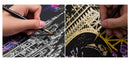 ScratchArt - ScratchArt mestring skrabekunst sæt