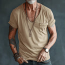 Tommaso - Elegant V-Hals T-Shirt