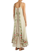 Miriam - Dame maxikjole med blomsterprint &