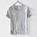 Caius - Rund hals t-shirt med korte ærmer og afslappet