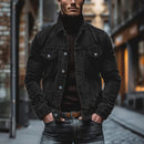 David – Klassisk jakke med knaplukning og brystlommer