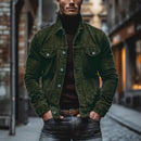 David – Klassisk jakke med knaplukning og brystlommer