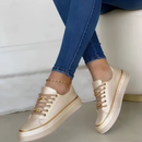 Dame Sneakers med Kæde Detalje