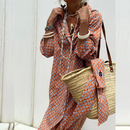 Rosey - Dame elegant kjole med moderne snit
