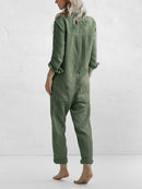 Riley - Langærmet jumpsuit til kvinder Løs pasform med