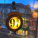 GlowVault - Moderne Harry Potter 9 3/4 væglampe i holdbart