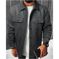 Liam - Moderne Jakke Med Knapper Og Slim Fit Design