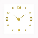 SilentTime - Lydløst digitalt vægur 20 cm med klassisk rund