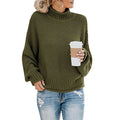 ChicCozy - Rullekrave sweater med høj hals