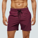 Herre åndbare shorts med elastisk talje