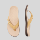 Dame flip-flop slippers med dekorativ spænderem