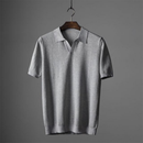 Herre Kortærmet Polo Shirt med Nedslået Krave