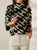 HyggeWeave - Sweater i H-blanding til kvinder
