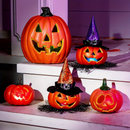 LED Græskar Sæt til Halloween Dekoration