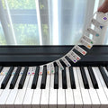 MusicMark - Aftagelige nodeark til klaver og keyboard