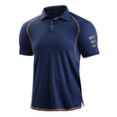 Christopher slim fit poloshirt med turndown-krave og korte