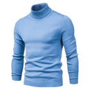 David – Slim fit sweater med rullehals og lange ærmer