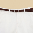 Dame casual shorts med plisserede detaljer